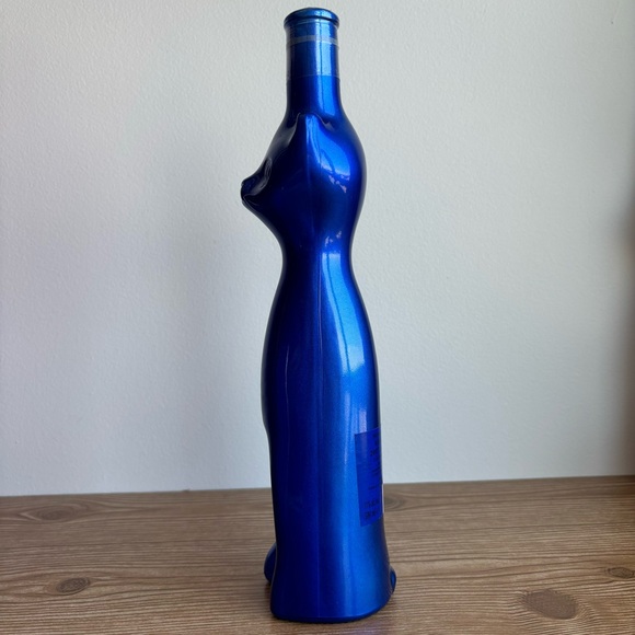 2003 Qualitätswein Moselland Blue Happy Cat Wine Bottle - Picture 3 of 11